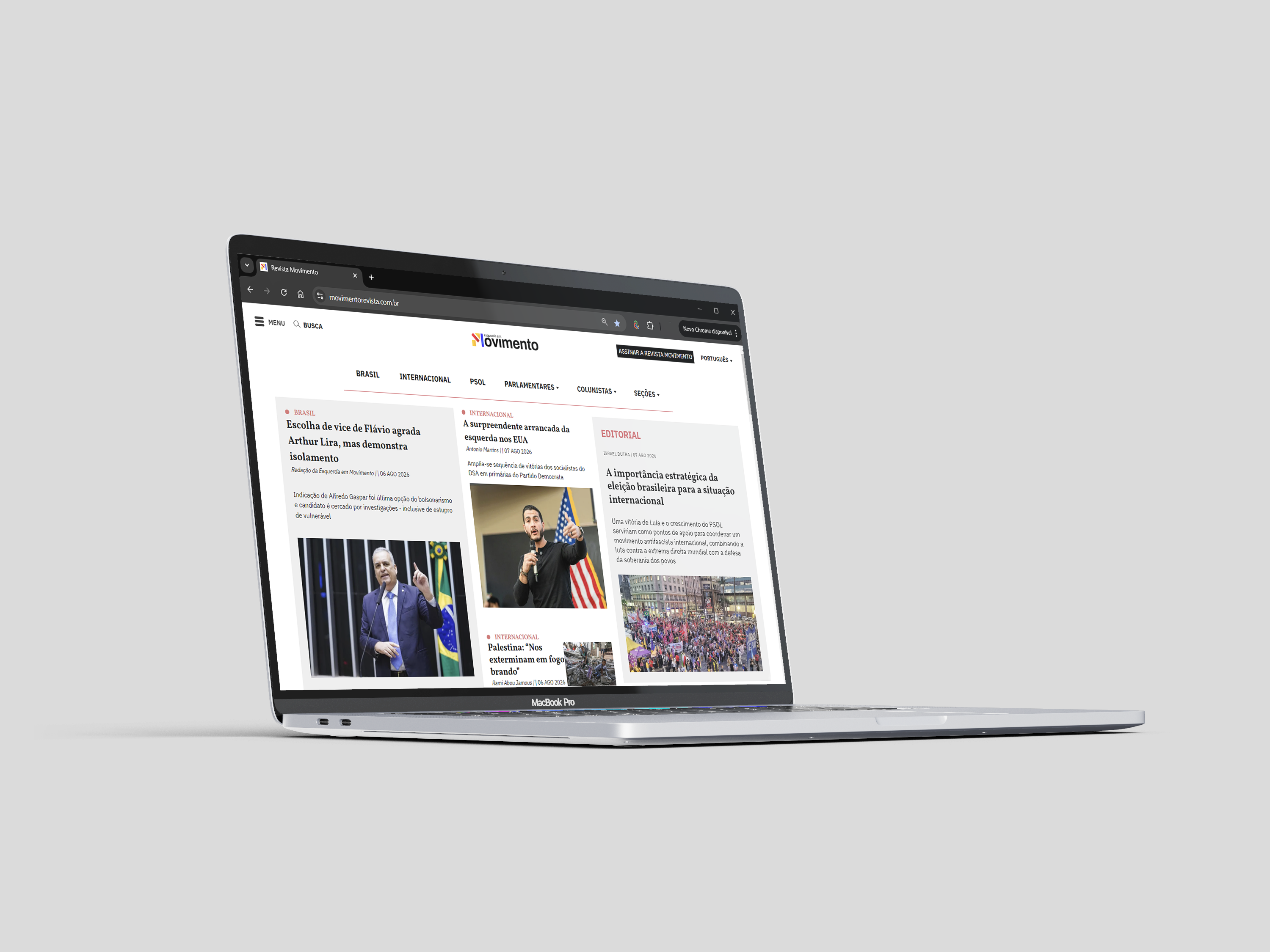 Portal Esquerda em Movimento